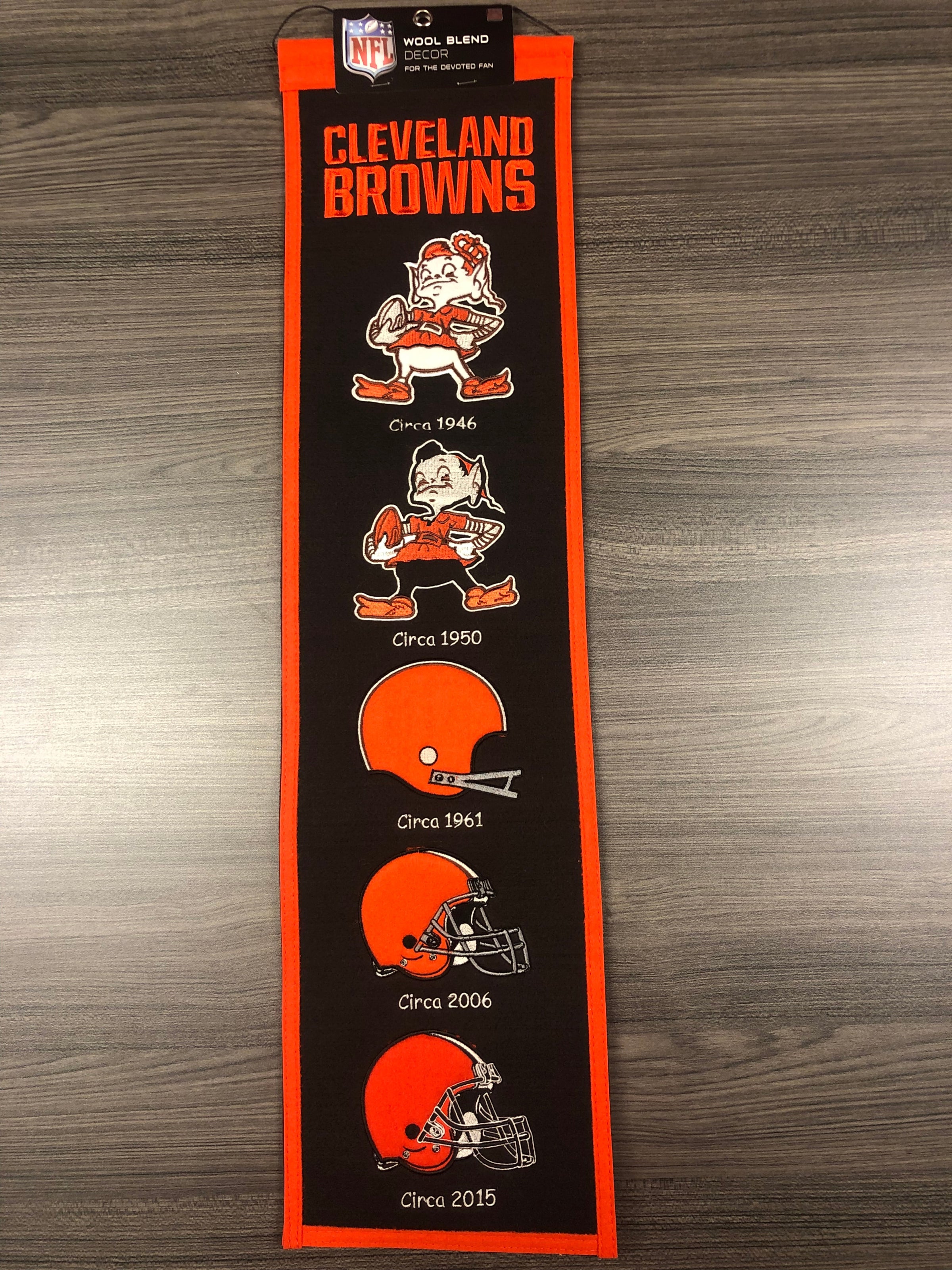 Cleveland Browns Heritage Banner